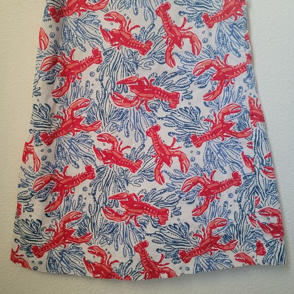 Tommy Bahama Girl Kids Sz 5 Lobster Dress Coastal Beachy Vacation Cruise 4-5 yrs - Picture 4 of 10